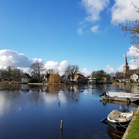 Out Of Amsterdam, River Close To Apartment Broek in Waterland